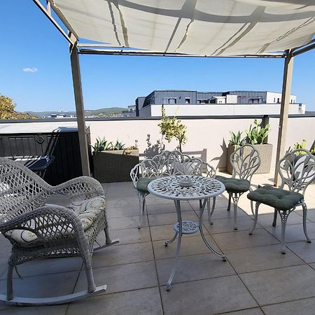 Sibiu Bach Penthouse Apartment Bagian luar foto